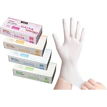 Amazon.co.jp: エブノ ラテックス手袋 パウダーフリー Sサイズ 100枚
